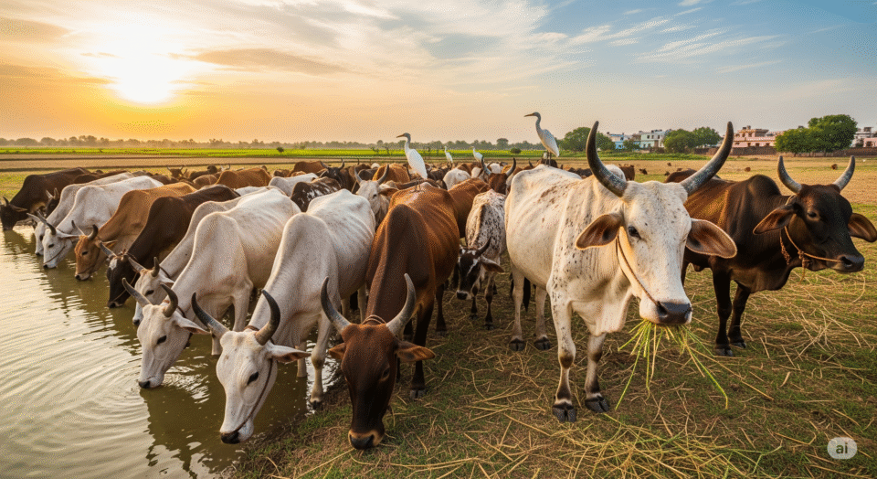 बदलते मौसम में पशुओं की देखभाल, दूध उत्पादन और चारा बिजाई