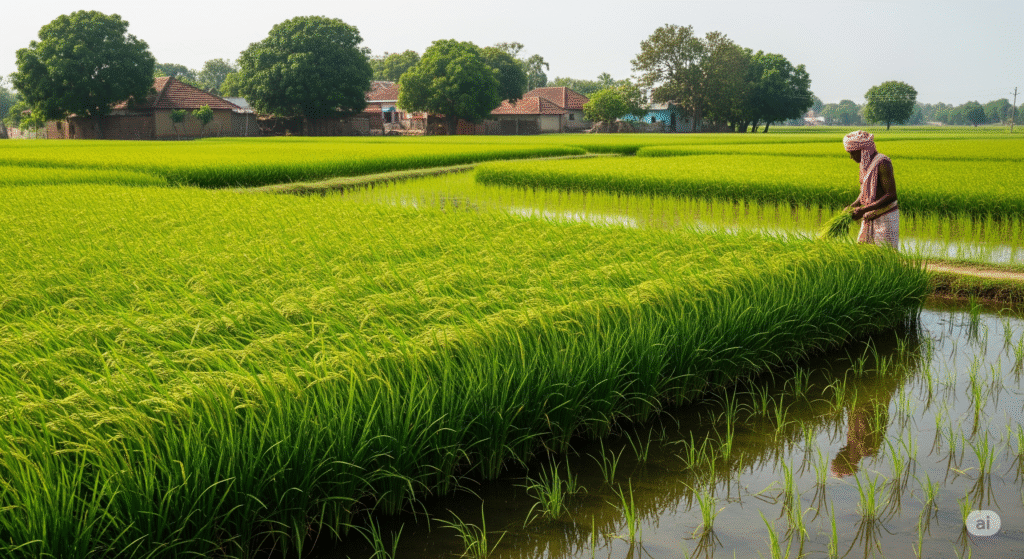 खरीफ उत्पादन के अनुमान पर संकट