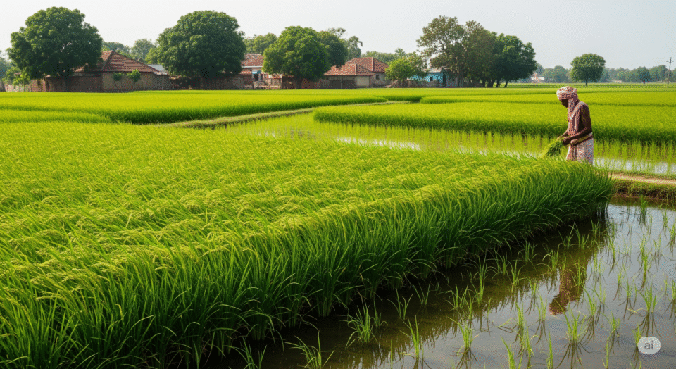 खरीफ उत्पादन के अनुमान पर संकट