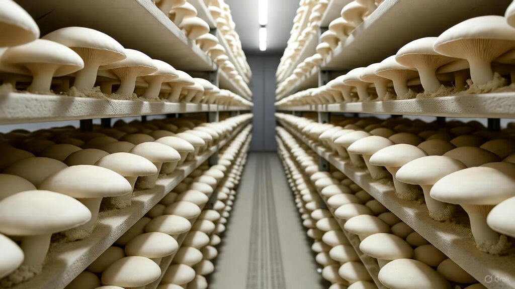 कानपुर में मशरूम उत्पादन