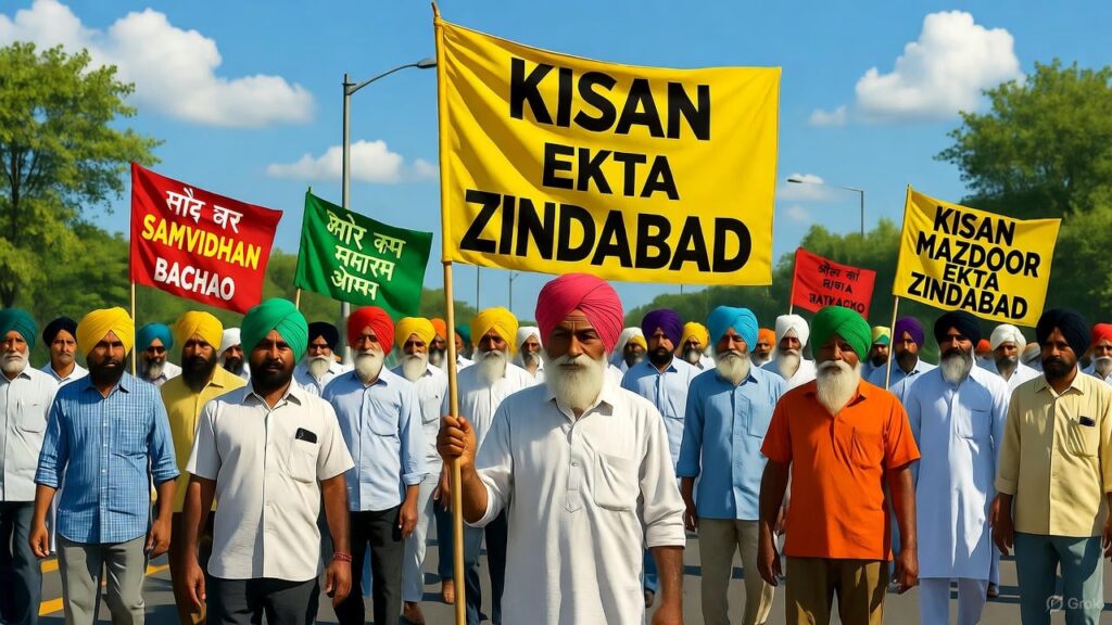 पंजाब किसान प्रदर्शन