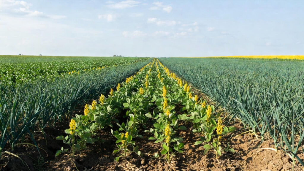 Soybean, Peanuts and Onion