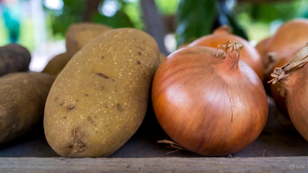 Potato and onion prices