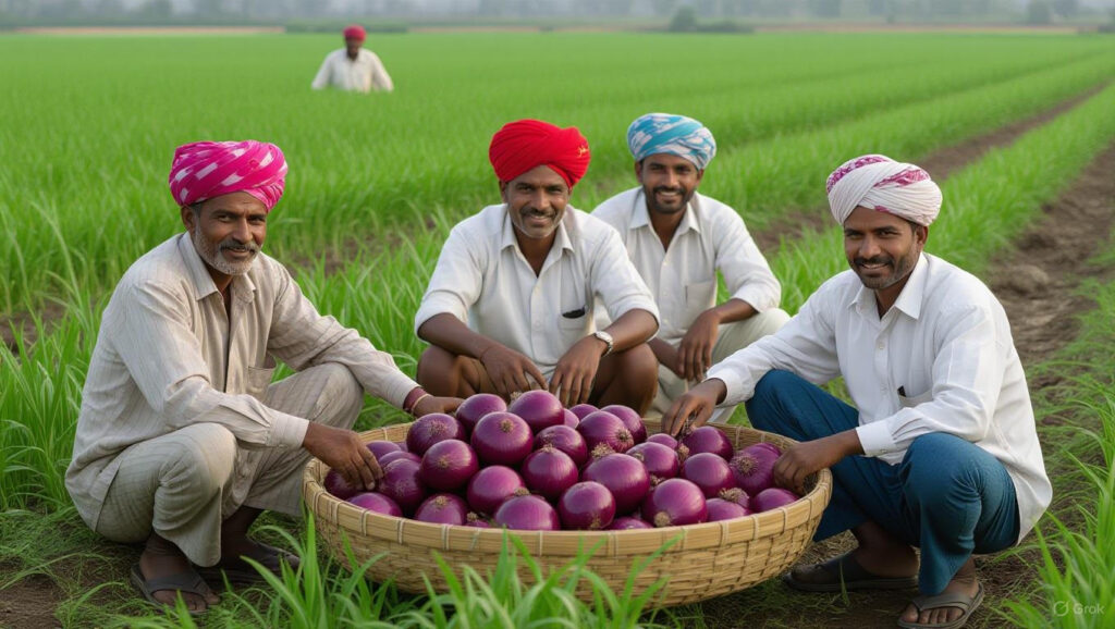 Maharashtra onion farmers