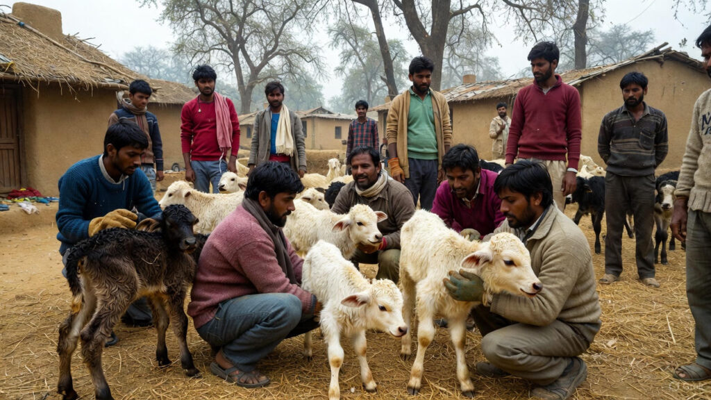Caring for Newborn Calves in Winter