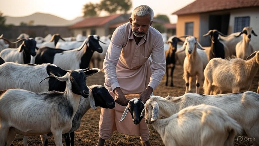 sheep and goat rearing