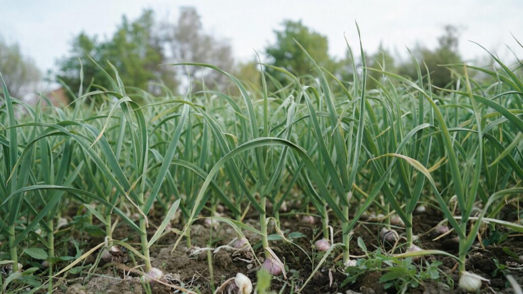 Garlic cultivation