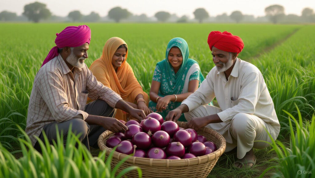 Onion cultivation in Rabi season