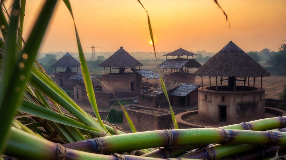 Current crushing season in Uttar Pradesh ganna