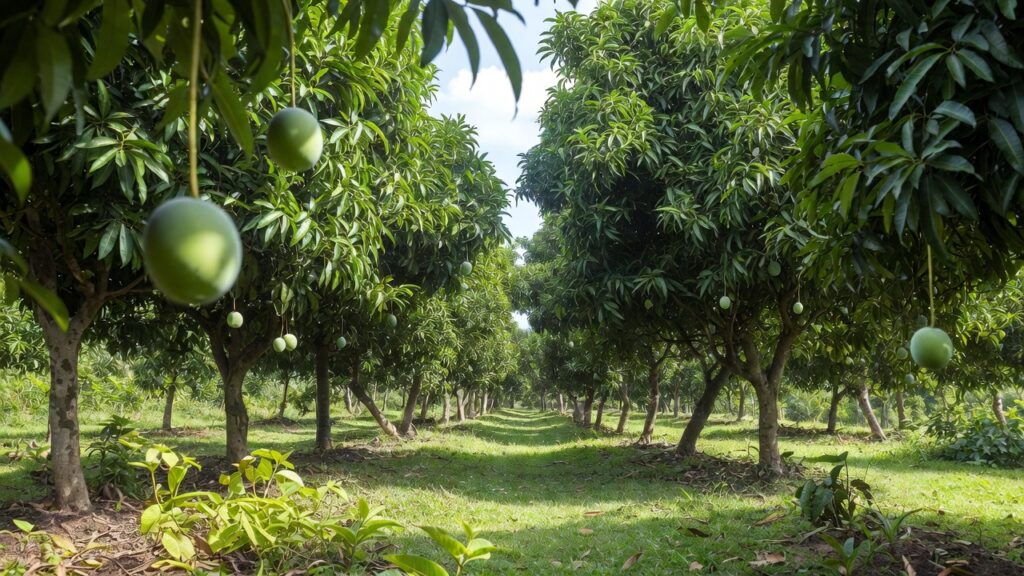 in the month of March mango garden care