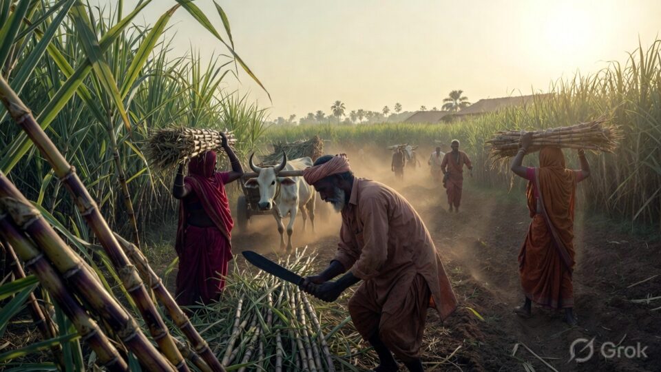 UP sugarcane farmers