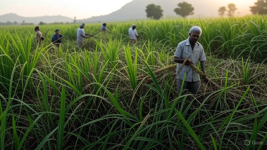 Sugarcane cultivation in Bihar