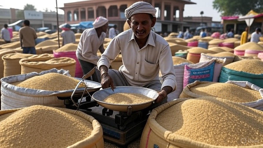 Wheat procurement in Uttar Pradesh