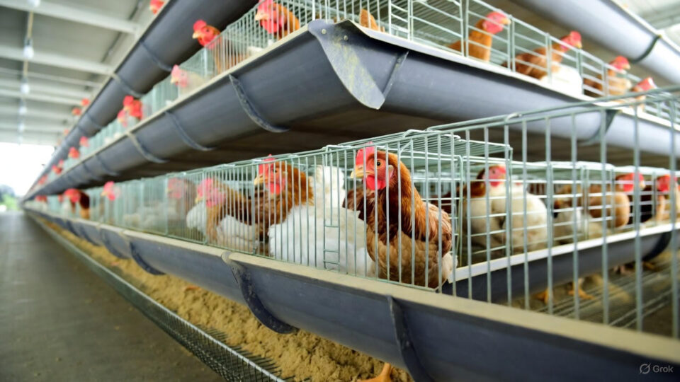 in poultry farms