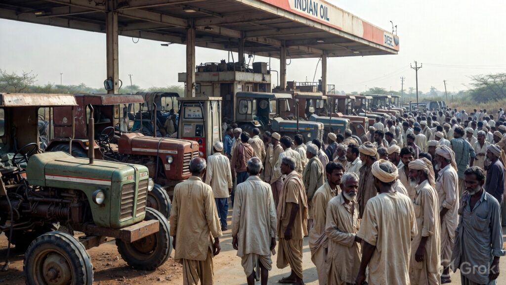 Iran-Israel tensions petrol pump farmers