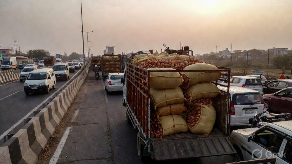 Iran War onion trucks