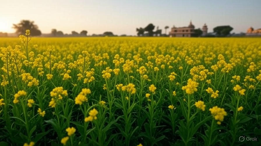 Mustard production
