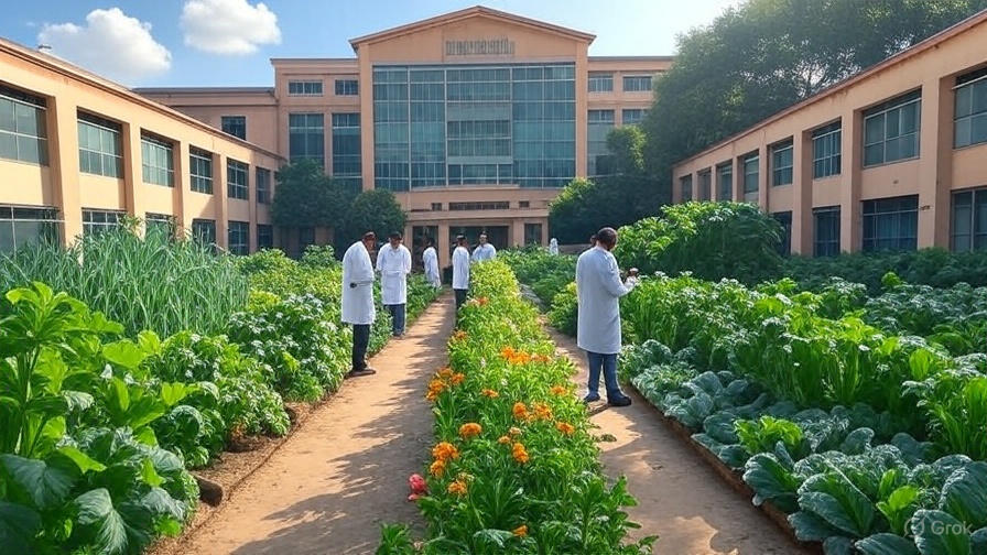 In Gorakhpur horticulture university
