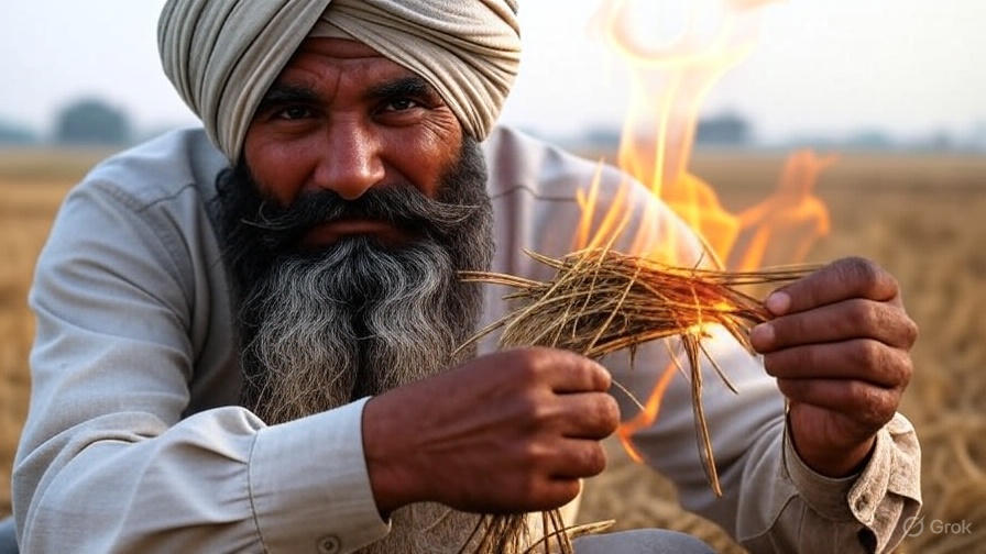 stubble burning in Haryana-Punjab