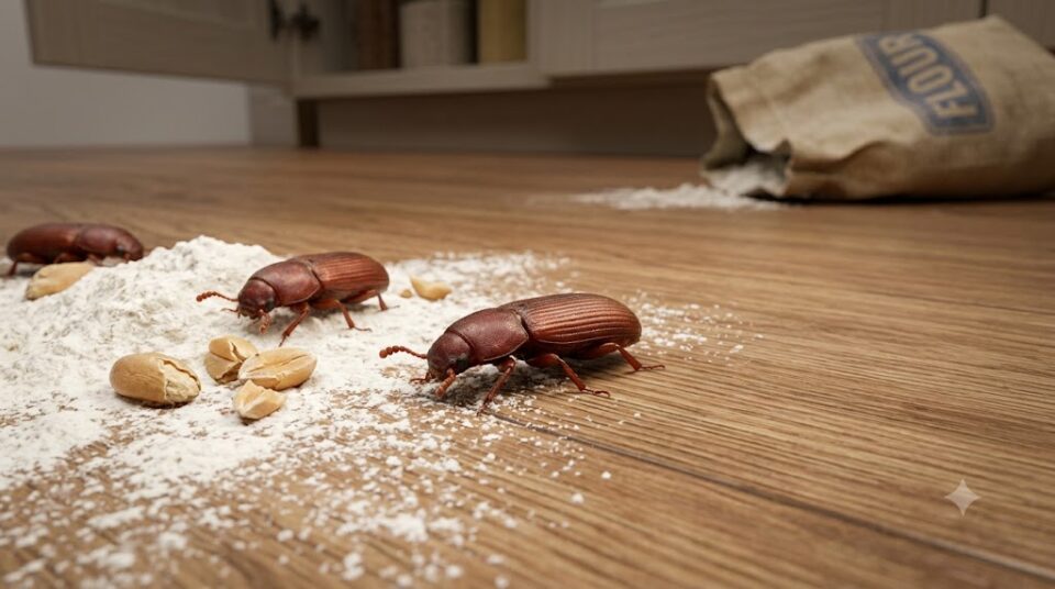 Red Floor Beetle