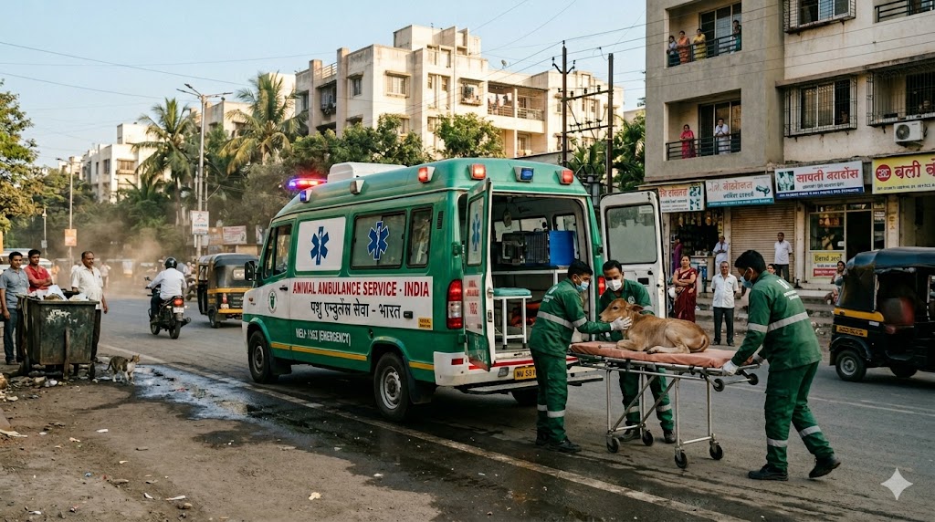 animal ambulance service In MP