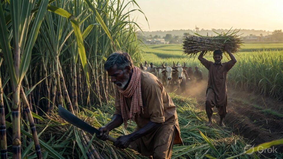 Uttar Pradesh Sugarcane Farmers