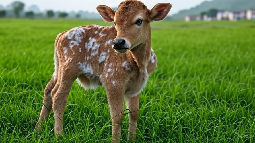 Pay special attention to the diet of calves in winter