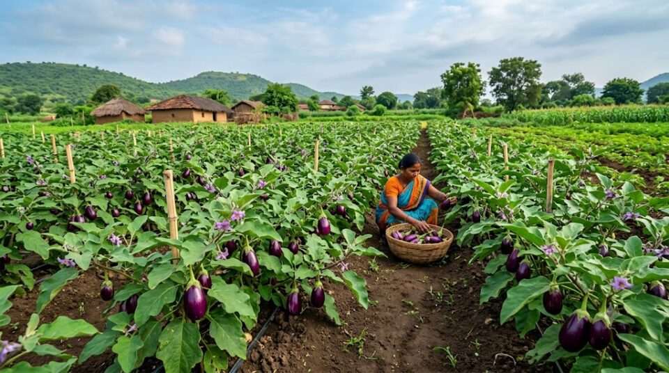 Major Diseases of Brinjal and Preventive Measures