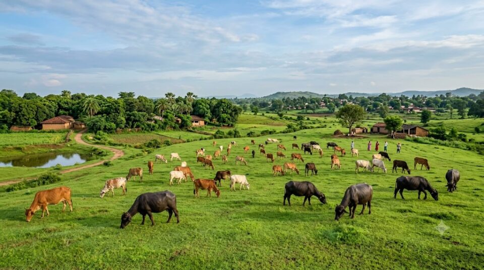 cows and buffaloes