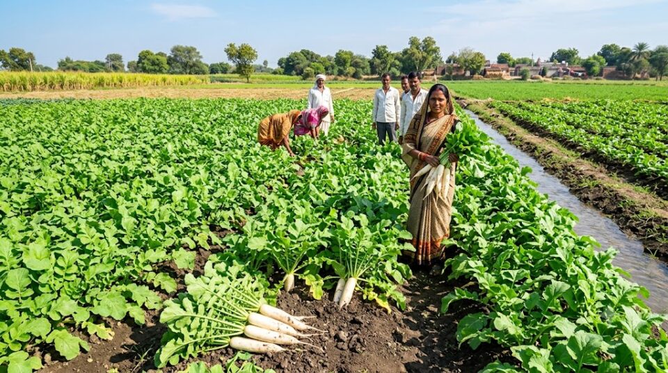 Radish cultivation