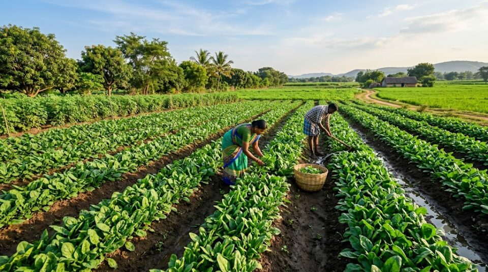 Major Pests and Diseases of the Spinach Crop