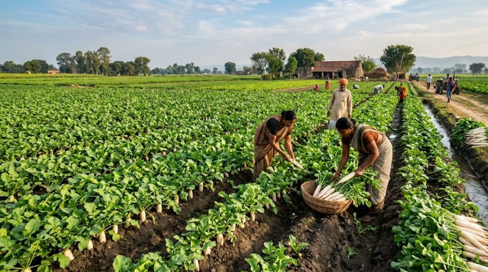 Major diseases of radish and their prevention